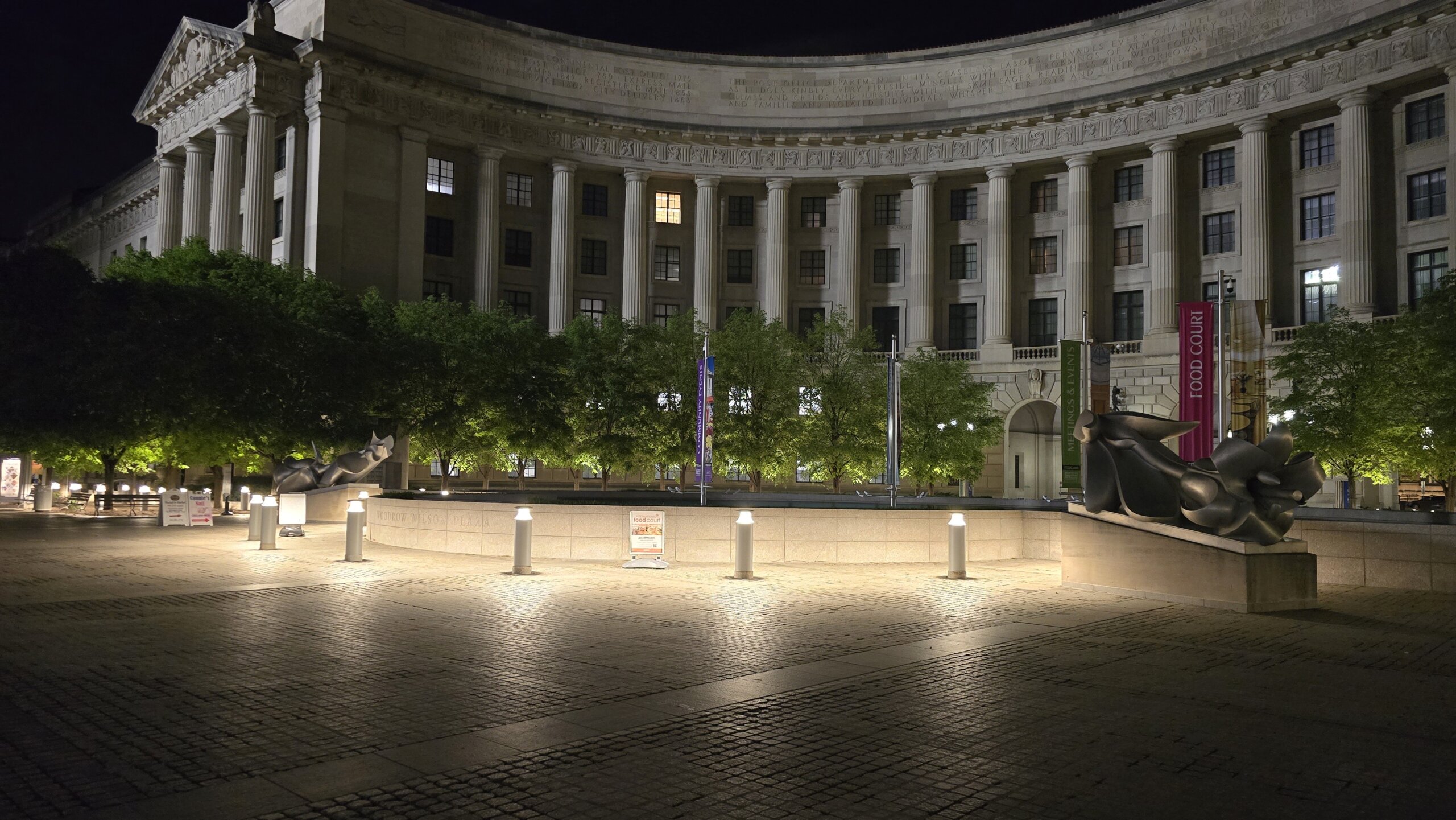 Woodrow Wilson Plaza LED Bollard Upgrade